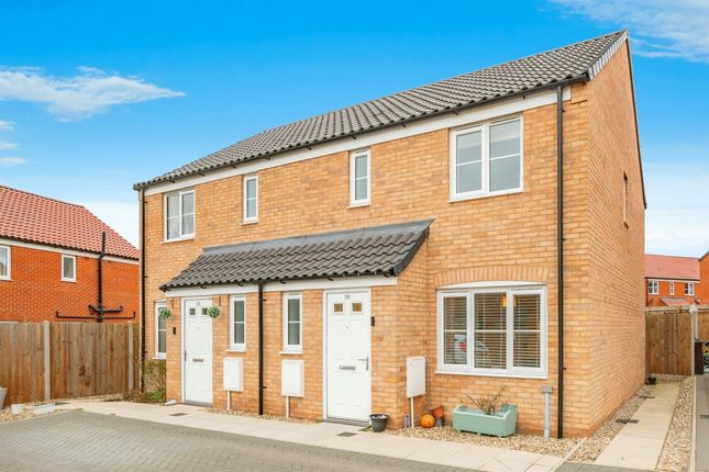 Semi-detached house for sale in Nuthatch Road, Sprowston, Norwich