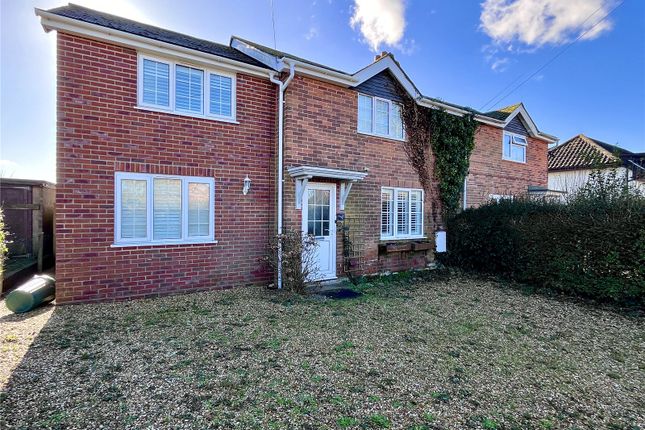 Semi-detached house for sale in Pilley Hill, Pilley, Lymington, Hampshire