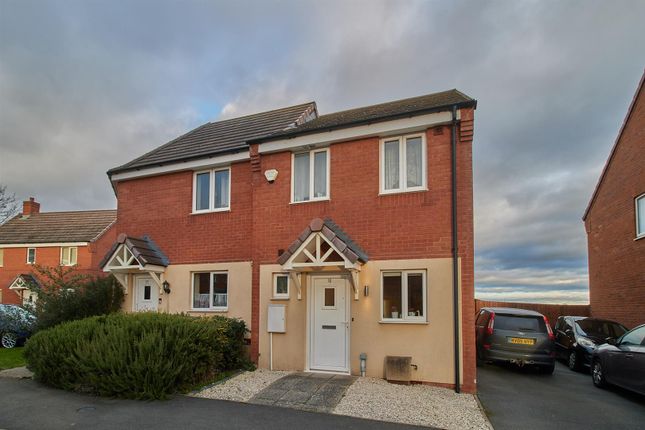 Thumbnail Semi-detached house for sale in Convent Drive, Stoke Golding, Nuneaton