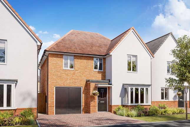 Thumbnail Detached house for sale in "The Milford" at Waterhouse Way, Hampton Gardens, Peterborough