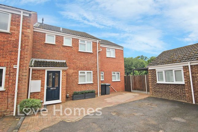 Thumbnail End terrace house for sale in Fir Tree Close, Flitwick, Bedford