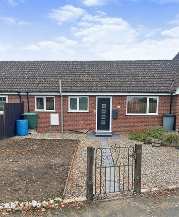 Thumbnail Terraced bungalow for sale in Chequers Green, Great Ellingham, Attleborough
