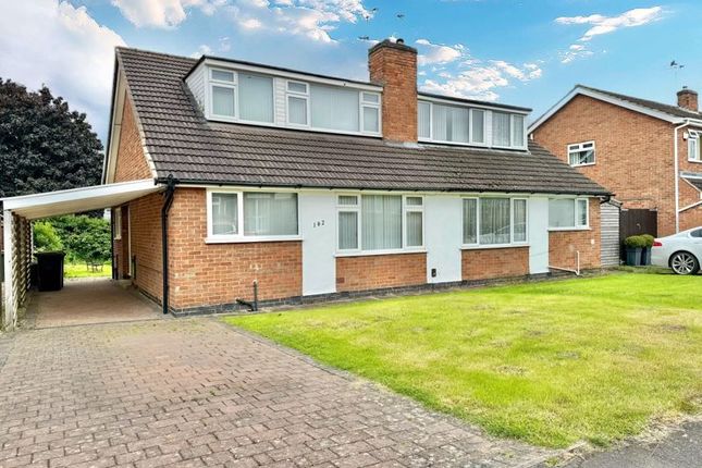 Thumbnail Semi-detached bungalow for sale in Paterson Place, Shepshed, Loughborough