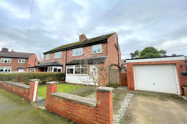 Thumbnail Semi-detached house for sale in Manor Crescent, Knutsford