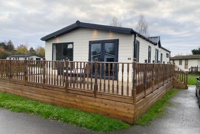 Thumbnail Lodge for sale in Carnoustie Court, Tydd St Giles, Wisbech, Cambridgeshire, 5Nz