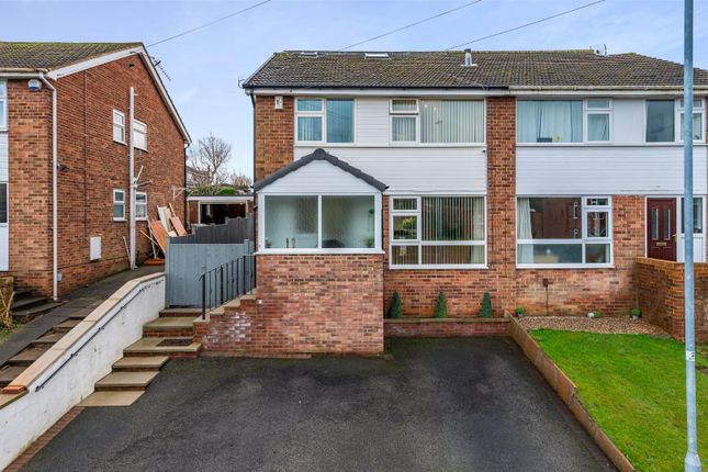 Semi-detached house for sale in King Drive, Alwoodley, Leeds