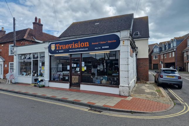 Retail premises to let in High Street, Selsey