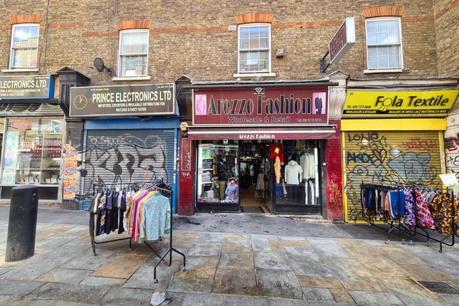 Retail premises to let in 47 Goulston Street, London