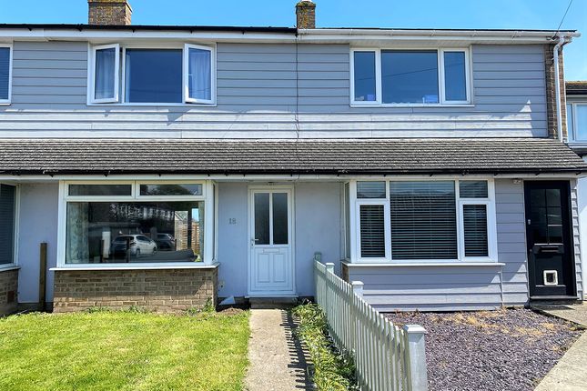 Terraced house for sale in Rossalyn Close, Rose Green, Bognor Regis, West Sussex