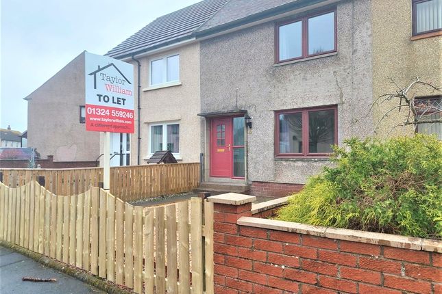 Thumbnail Terraced house to rent in Queen's Drive, California, Falkirk