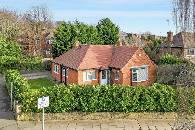 Thumbnail Detached bungalow for sale in Wollaton Vale, Wollaton, Nottinghamshire