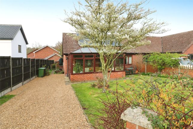 Thumbnail Bungalow for sale in High Street, Wicklewood, Wymondham, Norfolk