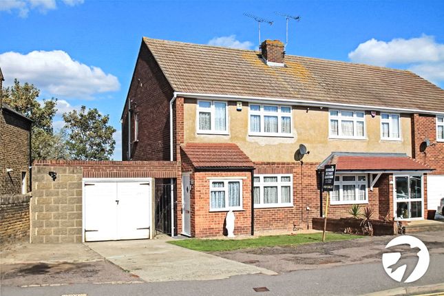 Thumbnail Semi-detached house to rent in Lower Higham Road, Chalk, Kent