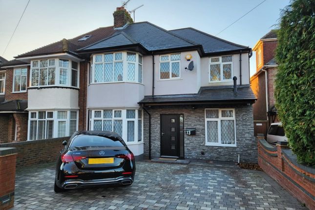 Semi-detached house to rent in Elmwood Crescent, Luton