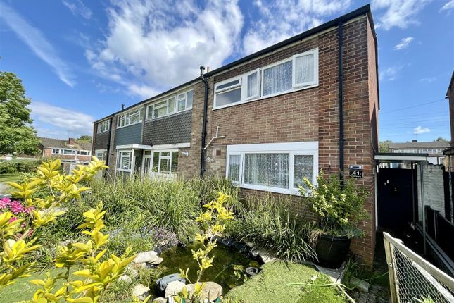 Thumbnail End terrace house for sale in Russell Gardens, Hamworthy, Poole