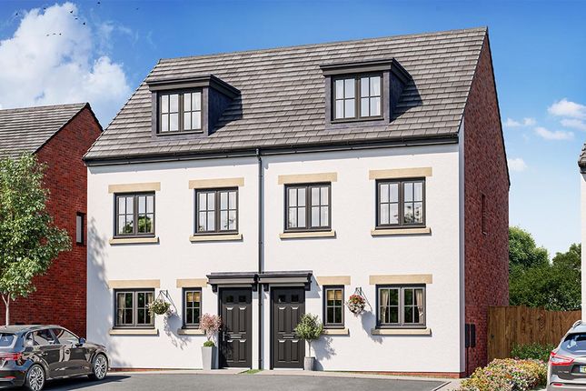 Semi-detached house for sale in "The Bamburgh" at School Street, Thurnscoe, Rotherham