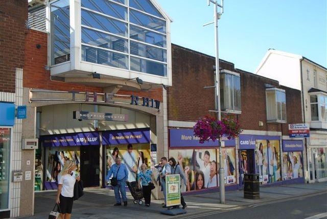 Retail premises to let in The Rhiw Shopping Centre, Bridgend