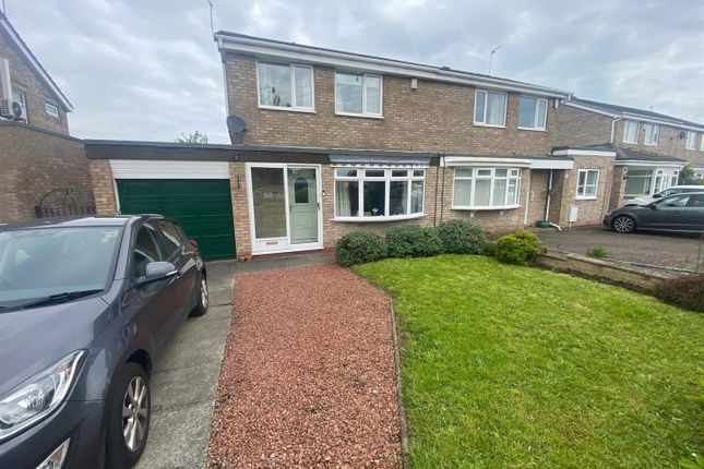 Semi-detached house for sale in Denham Drive, Seaton Delaval, Whitley Bay