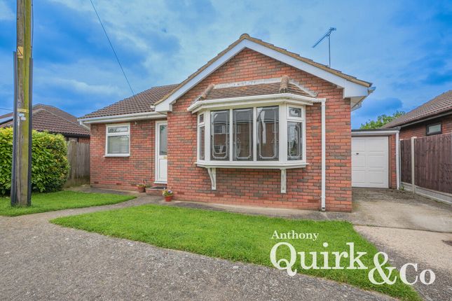 Thumbnail Detached bungalow for sale in Edith Road, Canvey Island