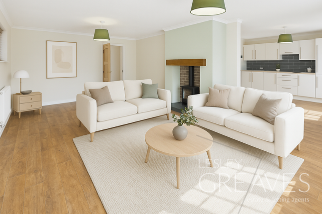 Virtually Staged Lounge/Kitchen