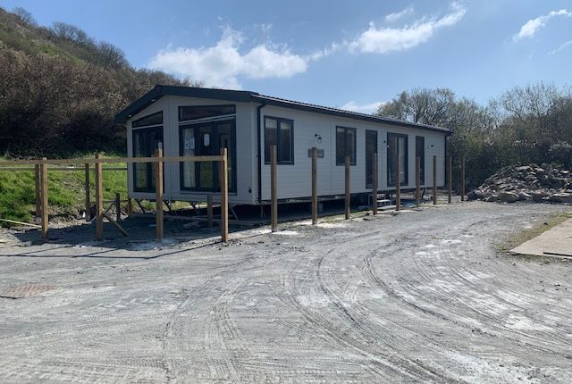 Thumbnail Mobile/park home for sale in Gwalia Falls Retreat, Gwalia Falls Retreat, Tresaith Beach, Cardigan, Ceredigion
