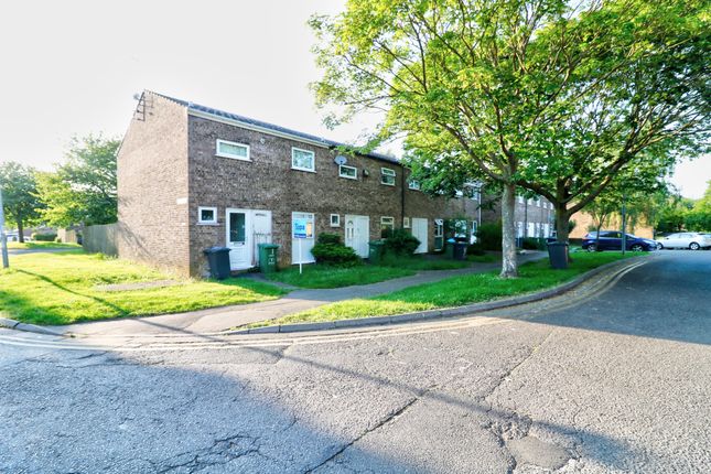 Thumbnail End terrace house for sale in Watergall, Bretton, Peterborough