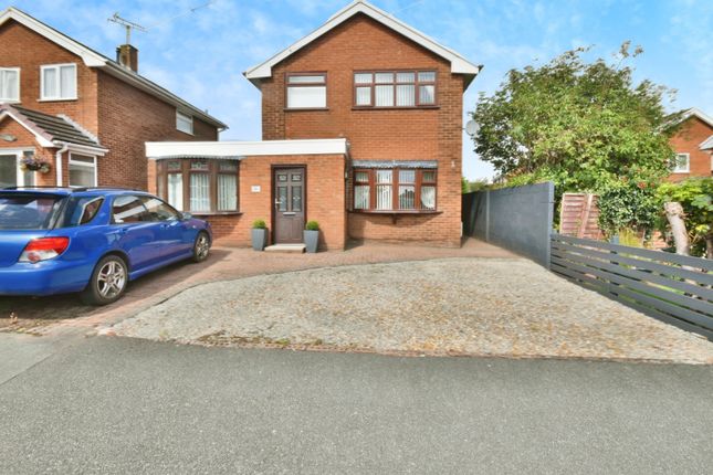 Thumbnail Detached house for sale in Pine Close, Summerhill, Wrexham