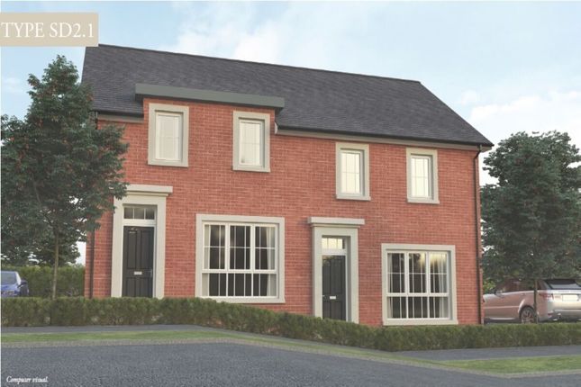 Semi-detached house for sale in Millmount Village, Comber Road, Dundonald
