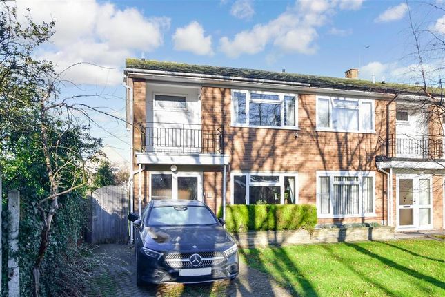 Thumbnail End terrace house for sale in The Drummonds, Epping, Essex