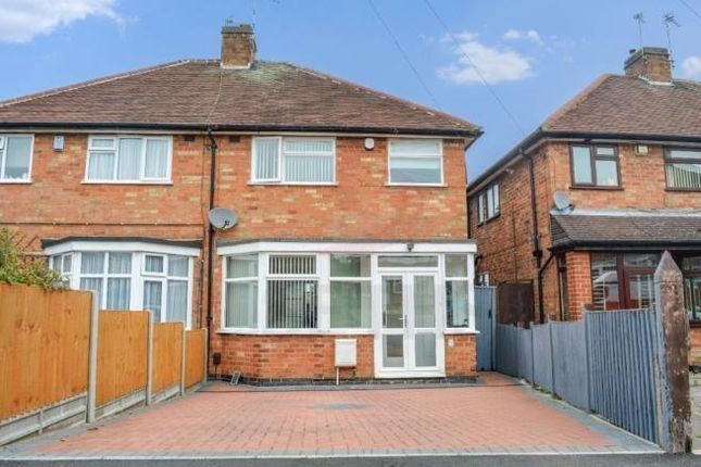Thumbnail Semi-detached house to rent in Bryngarth Crescent, Goodwood, Leicester