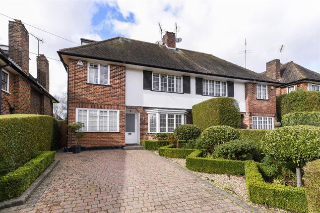 Semi-detached house to rent in Greenhalgh Walk, Hampstead Garden Suburb
