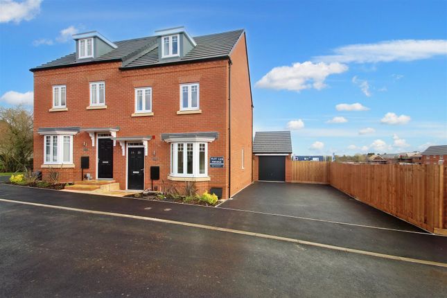 Thumbnail Semi-detached house for sale in Dowling Road, Olive Park, Uttoxeter