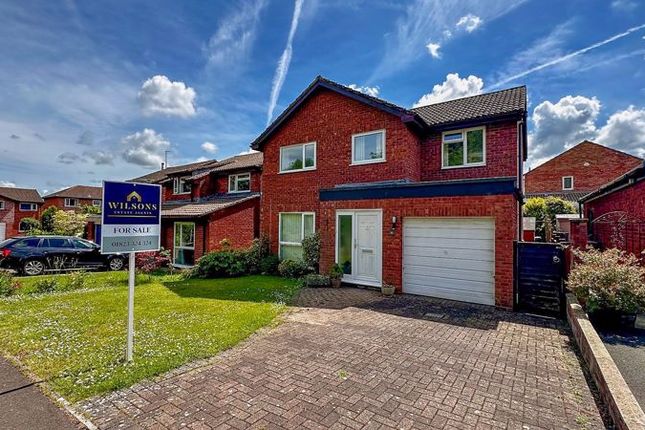Detached house for sale in Burgess Close, Taunton