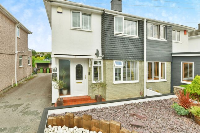 Thumbnail Semi-detached house for sale in Dudley Road, Plympton, Plymouth