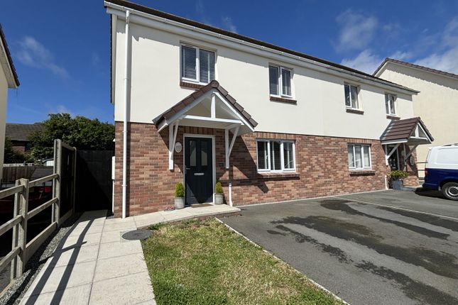 Thumbnail Semi-detached house for sale in Beaconing Drive, Steynton, Milford Haven