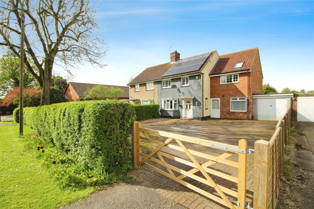Thumbnail Semi-detached house for sale in High Street, Thurleigh, Bedford, Bedfordshire