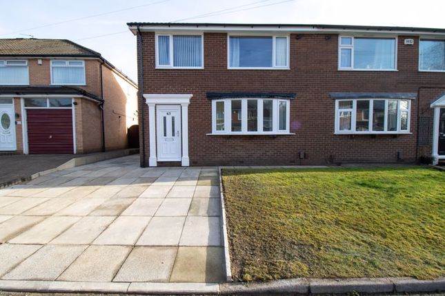Thumbnail Semi-detached house for sale in Caldbeck Drive, Farnworth, Bolton