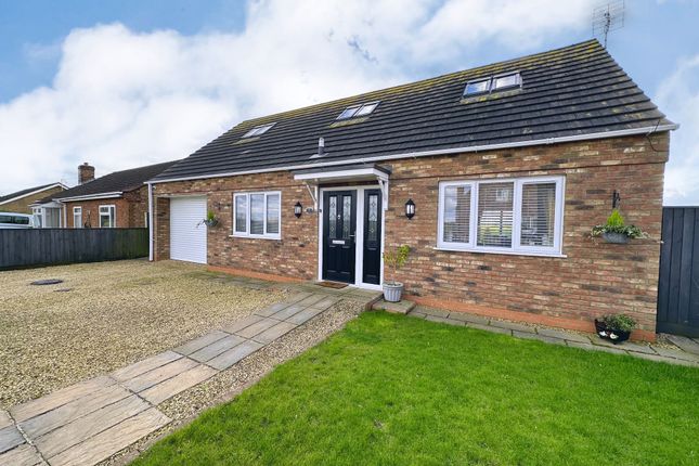 Thumbnail Detached bungalow for sale in High Road, Gorefield, Wisbech