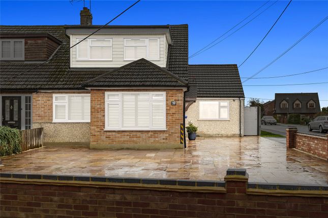 Semi-detached house for sale in Waxwell Road, Hullbridge, Hockley, Essex