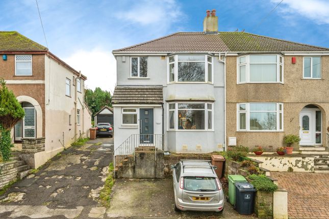 Thumbnail Semi-detached house for sale in Crownhill Road, West Park, Plymouth, Devon