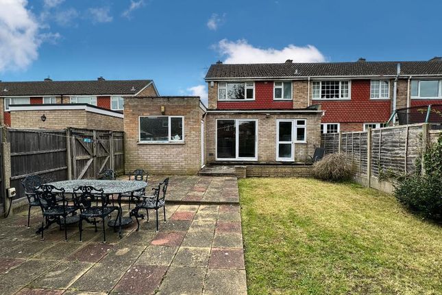 End terrace house for sale in Kimble Drive, Bedford, Bedfordshire