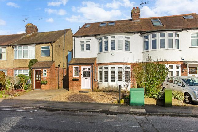 Thumbnail Semi-detached house for sale in Overstone Road, Harpenden, Hertfordshire