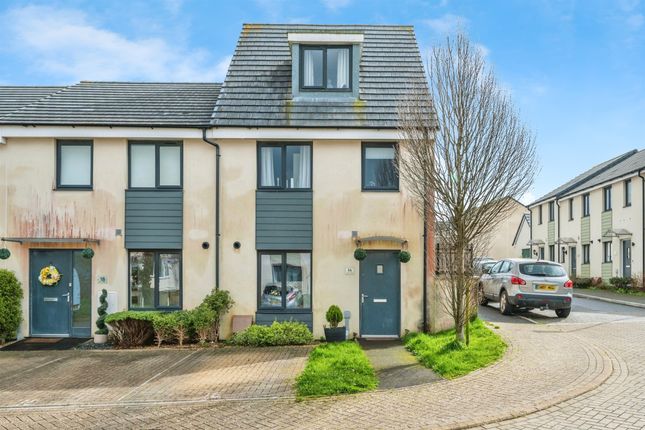 Thumbnail End terrace house for sale in Bethany Gardens, Pennycross, Plymouth