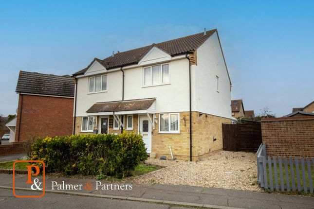 Thumbnail Semi-detached house to rent in Billsdale Close, Colchester, Essex