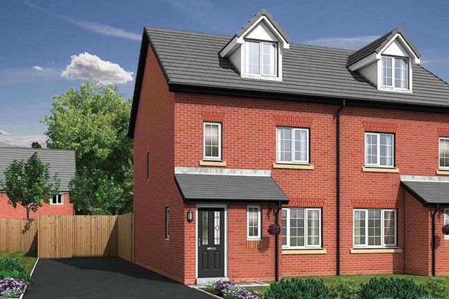 Thumbnail Semi-detached house for sale in "The Jenner Show Home - Lawton Green" at Lawton Road, Alsager, Cheshire