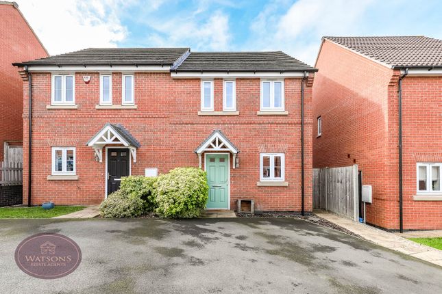 Semi-detached house for sale in Old School Lane, Awsworth, Nottingham