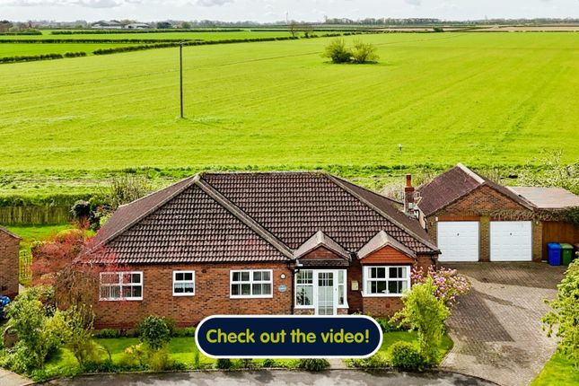 Thumbnail Detached bungalow for sale in Mill View Crescent, Beeford, Driffield, East Riding Of Yorkshire