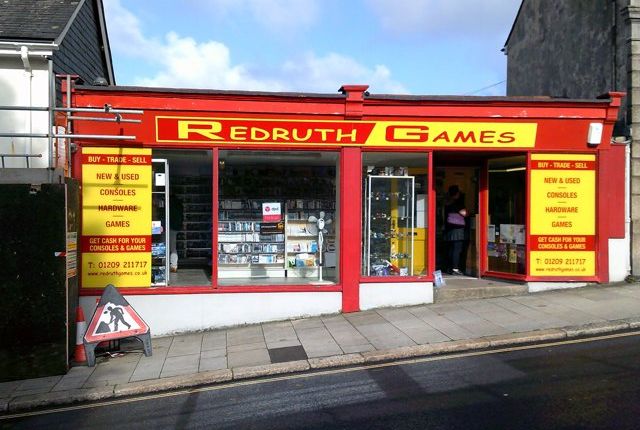 Thumbnail Retail premises for sale in Redruth Games, Station Road, Redruth, Cornwall