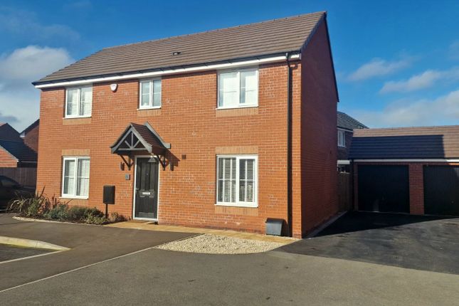 Thumbnail Detached house for sale in Slough Pasture, Bedworth, Warwickshire