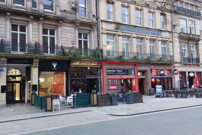 Retail premises to let in Castle Street, Liverpool